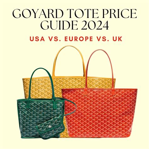 goyard price in milan|goyard price guide 2021.